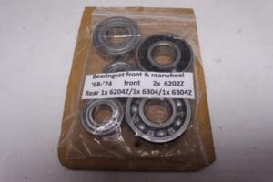 Yamaha - wheel-bearing-set - TD/TR2-3/TR3 and TZ250-350 A/B frontwh. and rearwh. new