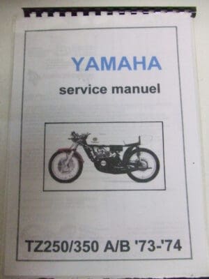 Yamaha - Service manual Yamaha TD3-TR3/TZ250-350 A/B '72 till '74 racing>English