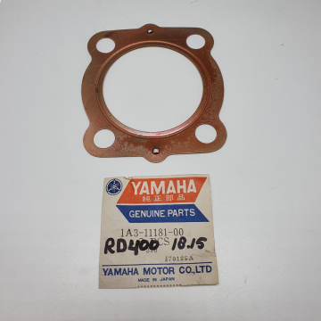 1A3-11181-00 Gasket cylinder head RD400 ( 6x 1mm & 1x 0.5mm in stock)