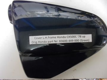 83600-449-000 Cover frame L.H.CX500C1978 up 