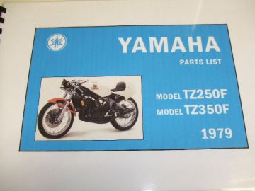 Partsbook TZ250/TZ350F/G Yamaha racing