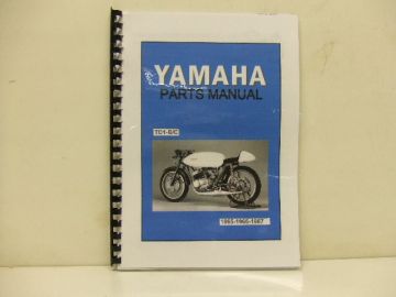 Partsbook TD1 B/C Yamaha racing