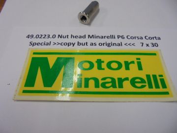 49.0223.0 Nut Cylinder head Minarelli P6 Corsa Corta