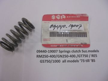 09440-19007 Spring clutch many models1973 up