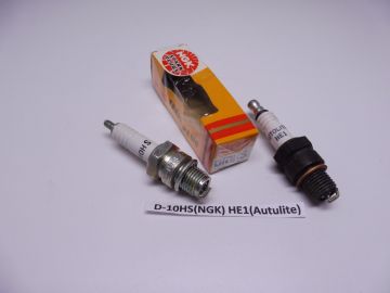 D10HS (NGK) HE 1 (Motocraft) same heat range spark plug(bougie)