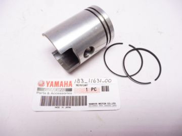 183-11631-00 Piston complete with rings/pin/clips std 43mm Yamaha AS-1-2 125cc new 
