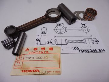 13201-466-300 Rod ass'y with pins and bearings Honda CR125RA-B-C etc