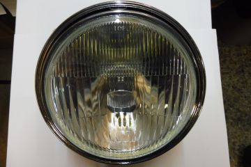 35100-45030 Headlight assy black and chrome ring Suz.GS models '72 and later >NEW< see size