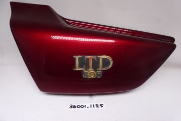 36001-1125 Side cover L.H. LTD305 / KZ305 maroon red as 