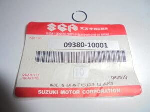 Suzuki - 09380-10001 - RG500/RGB500 - Water Pump & Water Hose