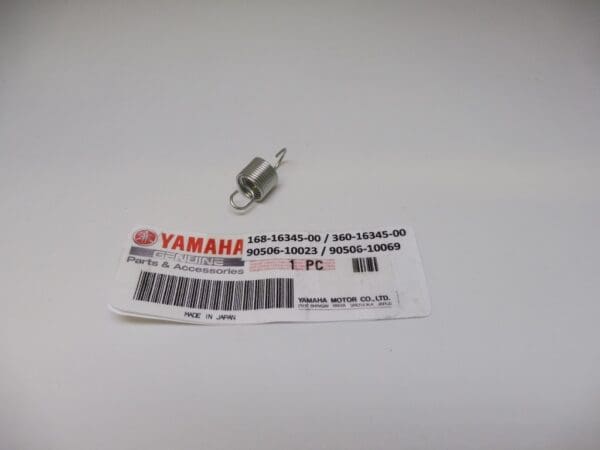 Yamaha - 168-16345-00 / 360-16345-00 / 90506-10023 / 9050168-16345-00 / 360-16345-00 / 90506-10023 / 90506-10069 Spring push lever Yamaha TD-TR2/3 / TZ250-350A/B/C/D/E/F/G