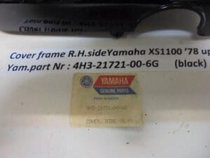 Yamaha - 4H3-21721-00-6G_1 - XS1100 - Frame Cover