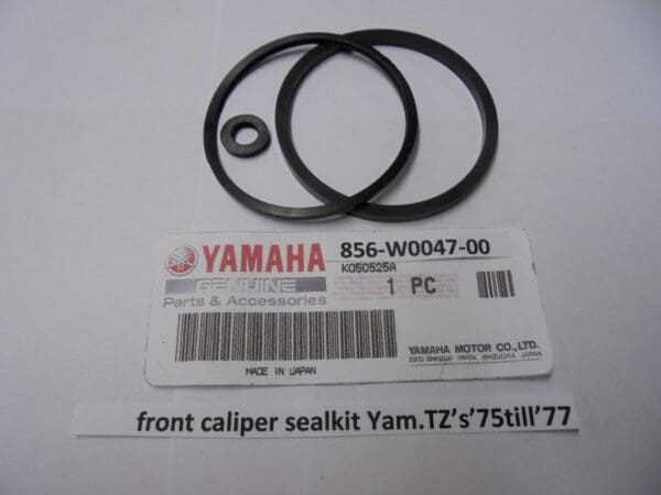 Yamaha - 856-W0047-00 / 306-20000-51 - TX750/TZ250 C/D/E/TZ250 H/J en later models - Brake Pads