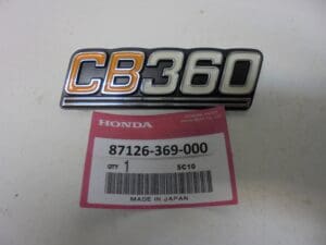 Honda - 87126-369-000_1 - CB360 - Frame Cover