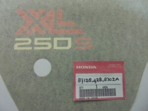 Honda - 87128-428-830ZA_1 - XL250 - Frame Cover