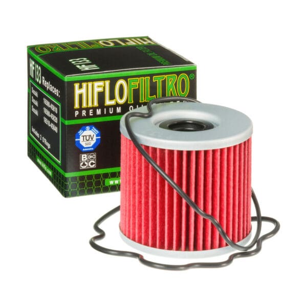 Suzuki Hiflo Filtro oliefilter origineel onderdeelnummer HF133 16500-45810 / 16510-45040 |Theo Louwes Motoren en Race