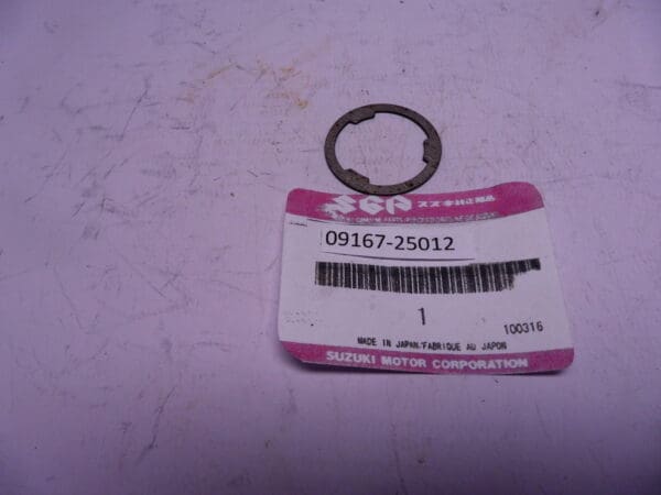 09167-25012 Lock washer transmission TS250 / GS550E / GS / GSX