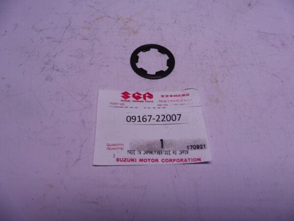 09167-22007 Lock washer TS250 / GS / SP / GN models