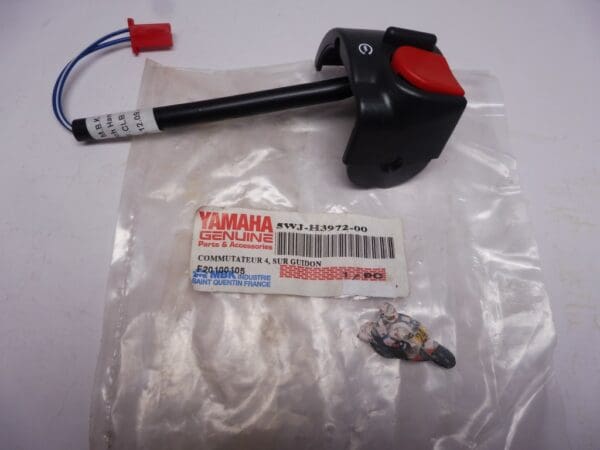 Yamaha Switch handle Right half original part number; 5WJ-H3972-00 | Theo Louwes Motors and Racing