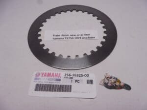 Yamaha Clutch plate original part number; 256-16325-00 | Theo Louwes Motors and Racing