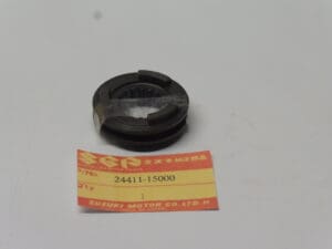 Suzuki New 1st driven wheel gear original part number; 24411-15000 | Theo Louwes Motors and Racing