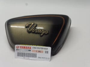 Yamaha Side cover 2 battery Virago original part number; 1TA-Y21720-01X | Theo Louwes Motors and Racing