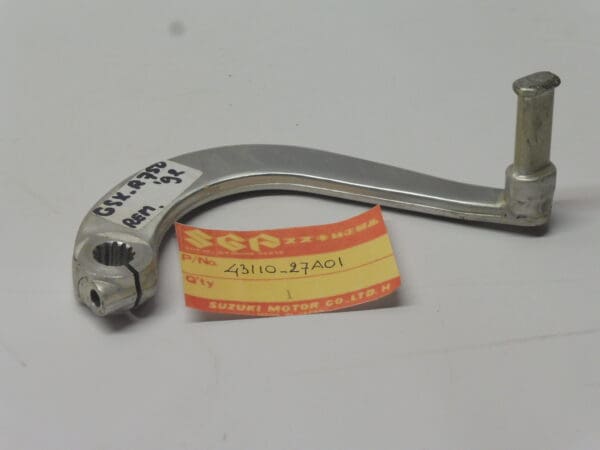 Suzuki Brake pedal original part number; 43110-27A01 | Theo Louwes Motors and Racing