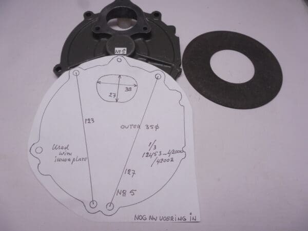 Suzuki Used with new inner plate seat outer 2 & 4 original Part number  12453-42000 / 12453-42002 used nw plate |Theo Louwes Motors and Racing