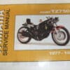 Yamaha - Service book Yamaha TZ750 '77 '78 '79 racing>>English