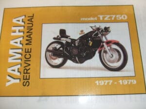 Yamaha - Service book Yamaha TZ750 '77 '78 '79 racing>>English