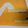 Honda - New partbook CB125 J-4 - CB125 - Parts Book