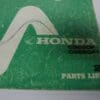 Honda - Good used partbook Honda CB550 F-F1 - CB550 - Parts Book