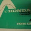 Honda - New partbook CB550 F-F1 - CB550 - Parts Book