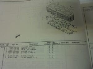 Honda - New partbook CB650 A-CA-B-CB - CB650 - Parts Book