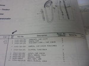 Honda - New partbook CB650 Z - CB650 - Parts Book