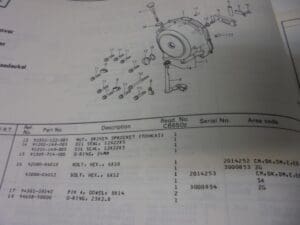 Honda - As new partbook Honda CB650Z - CB650 - Parts Book