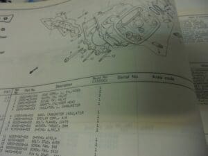 Honda - New partbook CX500 CC - CX500 - Parts Book