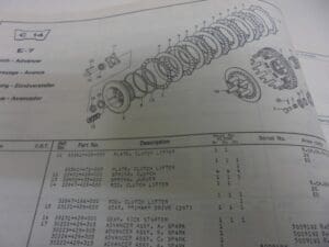 Honda - New partbook Honda XL500 SZ-SA-SB - XL500 - Parts Book