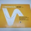 Honda - New partbook CM125 T - CM185 T - CM125/CM185 - Parts Book