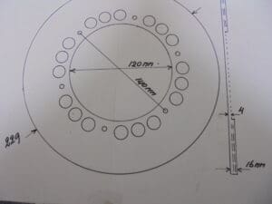 Suzuki - 69211-42003 - RG500 - Rear Wheel