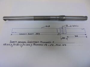 Minarelli - 01.0102.7 - V2-EZ-P3-W3 Transmission