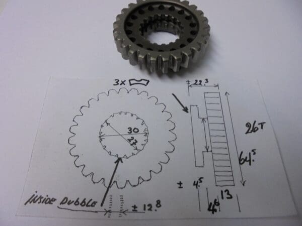 Suzuki - 24241-42000 / 42010 / 42020 - RG500 - Transmission