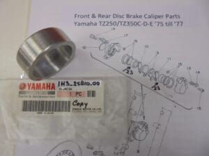 Yamaha - 1H3-25810-00/409-25810-52_1 - TZ250 C/D/E/TZ350 C/D/E - Brake Pads