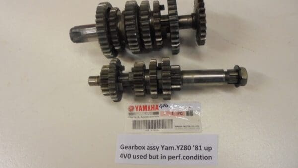 Yamaha - 4V0-174.....Gearbox assy YZ80 check - YZ80 - Transmission