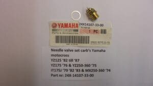 Yamaha - 24X-14107-33-00 - YZ125/YZ250 - Carburetor