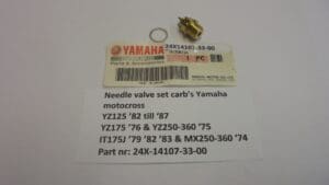 Yamaha - 24X-14107-33-00 - YZ125/YZ250 - Carburetor