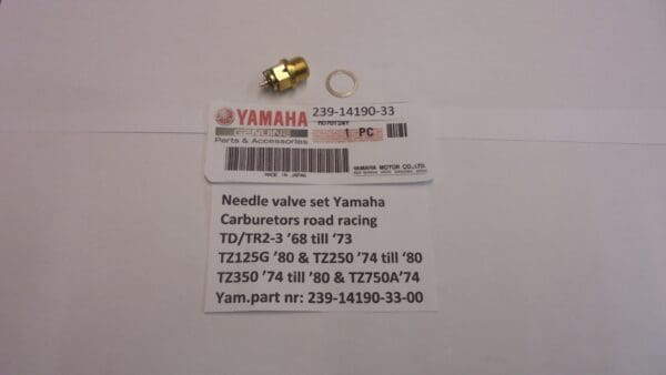 Yamaha - 239-14190-33 - TD2/TD3/TR2/TR3/TZ250 A/B/TZ350 A/B/TZ250 C/D/E/TZ350 C/D/E/TZ250 F/G/TZ350 F/G - Carburetor