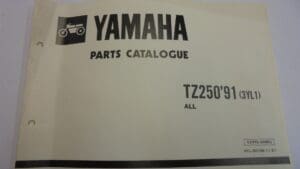 Yamaha - 3YL-28198-11-E1 - Part books/TZ250 - Parts Book