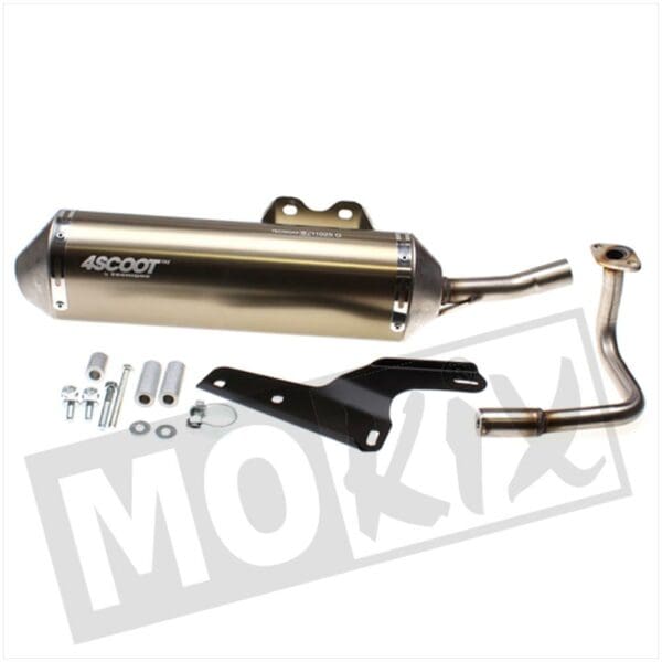 EXHAUST 4SCOOT-TRE KYMCO AGILITY/GY6 50cc CE