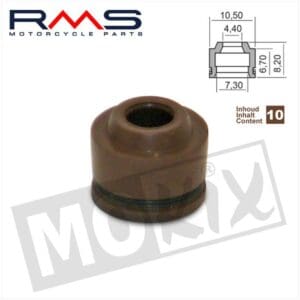 VALVE-SEAL CHINA 4T GY6 50/KYMCO/HONDA (10) RMS